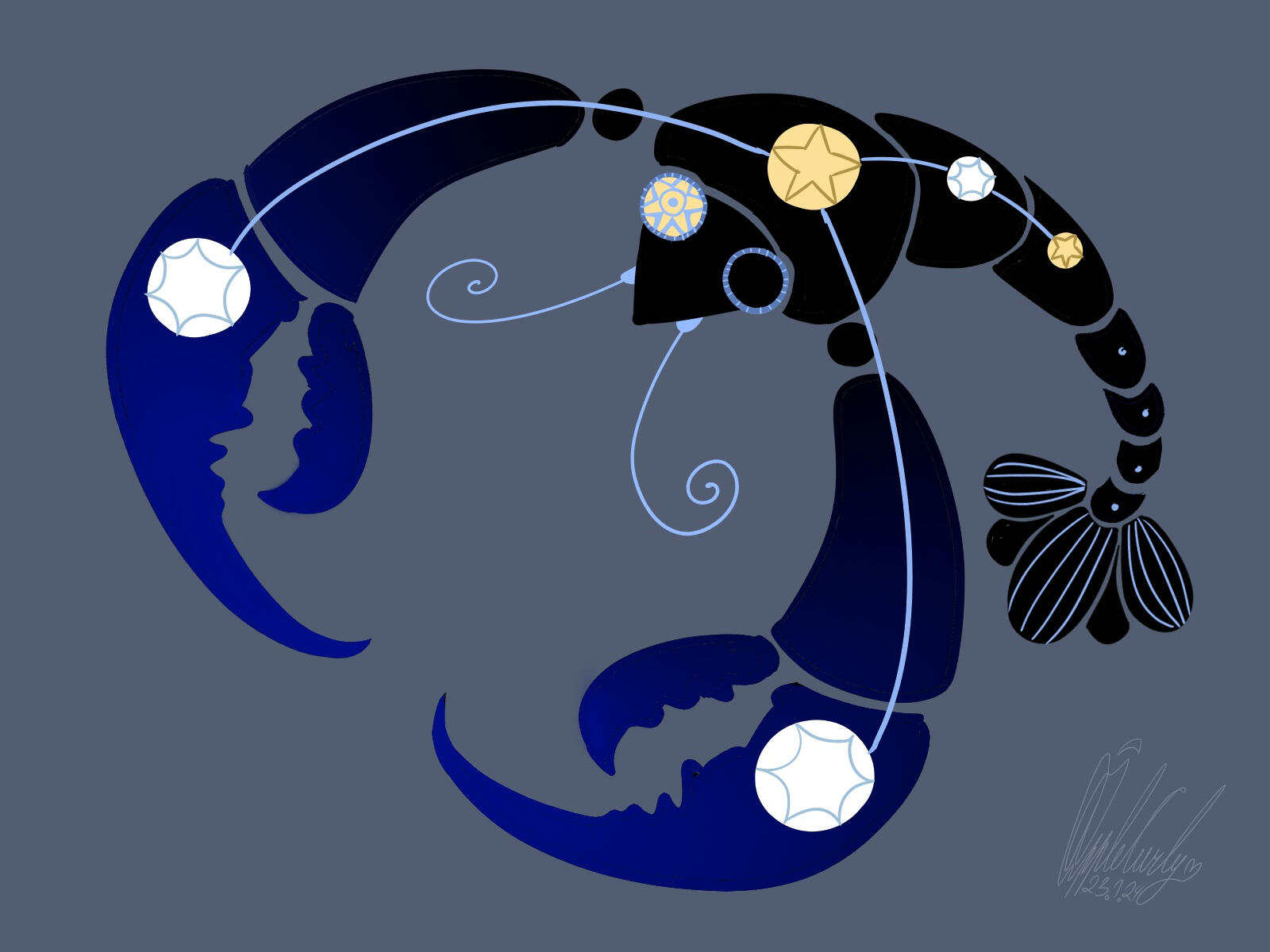 Cancer lobster Cancer lobster